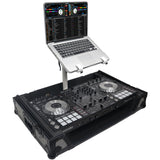 Articulating Laptop Tray Arm Pole for Control Tower DJ Podium Flip Ready DJ Cases White Finish