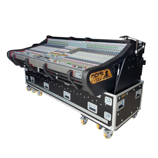 MIDAS XL4 Flip-Ready Hydraulic Console Easy Retracting Lifting 3X2U Rack Space Detachable Case by ZCASE Poland