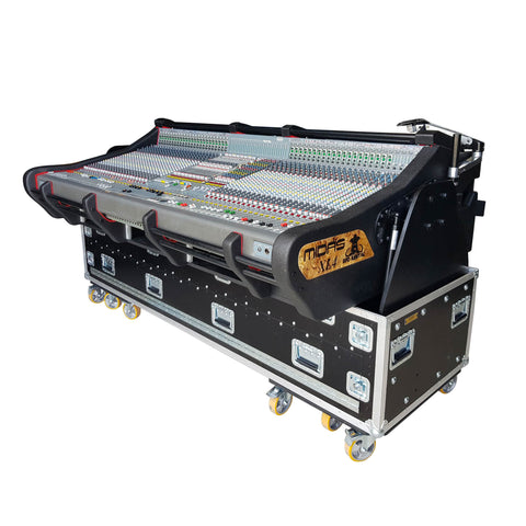 MIDAS XL4 Flip-Ready Hydraulic Console Easy Retracting Lifting 3X2U Rack Space Detachable Case by ZCASE Poland