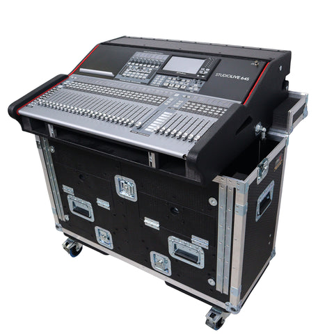 Flip-Ready Easy Retracting Hydraulic Lift Case for PreSonus StudioLive 64S & 32S Mixing Console