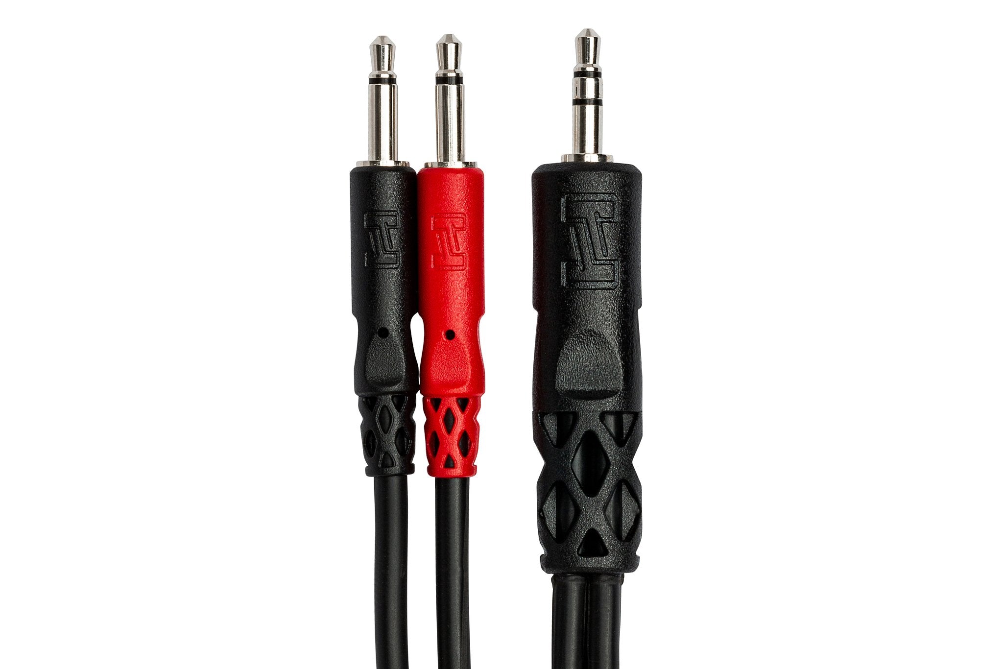Stereo Breakout, 3.5 mm TRS to Dual 3.5 mm TS, 12 in - Connector