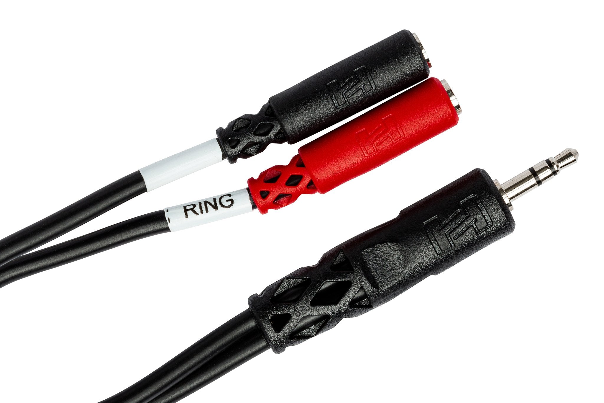 Stereo Breakout, 3.5 mm TRS to Dual 3.5 mm TSF - Angle