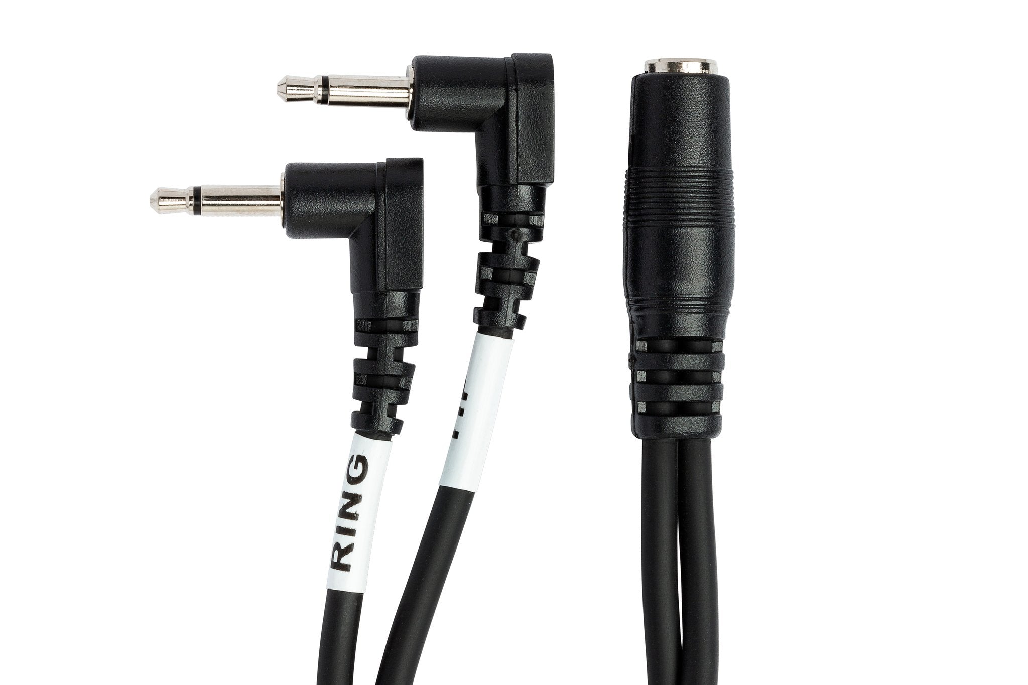 Air Travel Headphone Adapter, Dual 3.5 mm TS to 3.5 mm TRSF - Connector