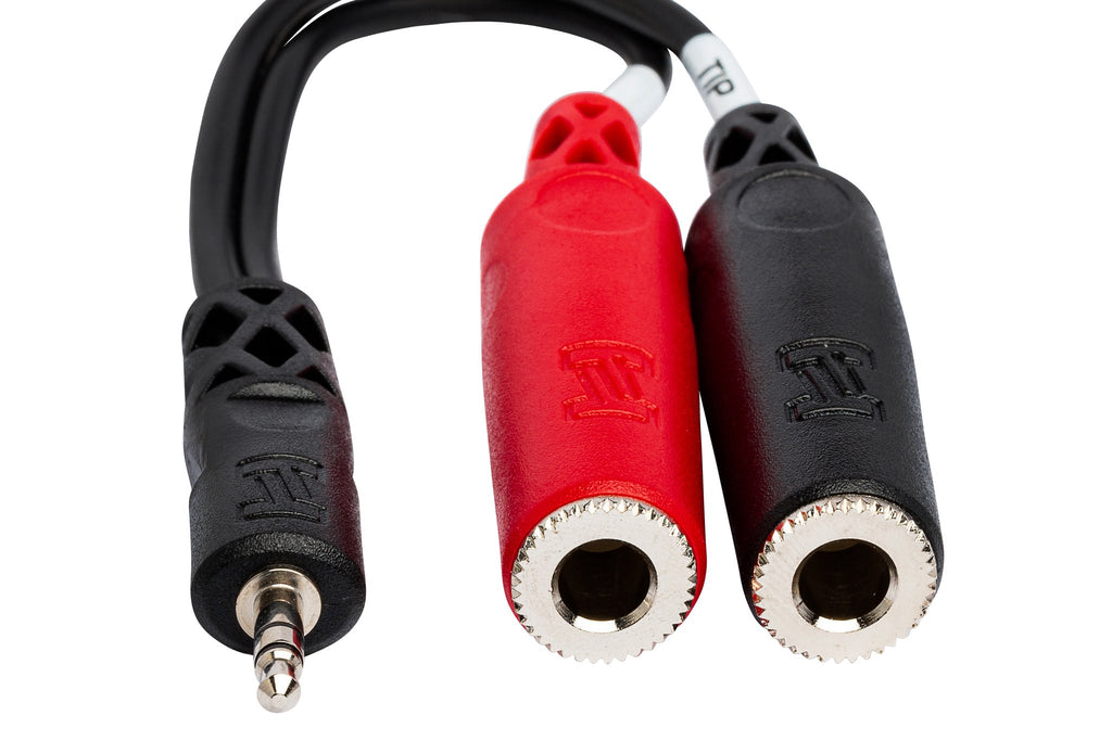 Stereo Breakout, 3.5 mm TRS to Dual 1/4 in TSF - Front