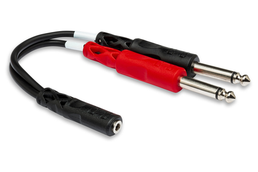 Stereo Breakout, 3.5 mm TRSF to Dual 1/4 in TS - Full