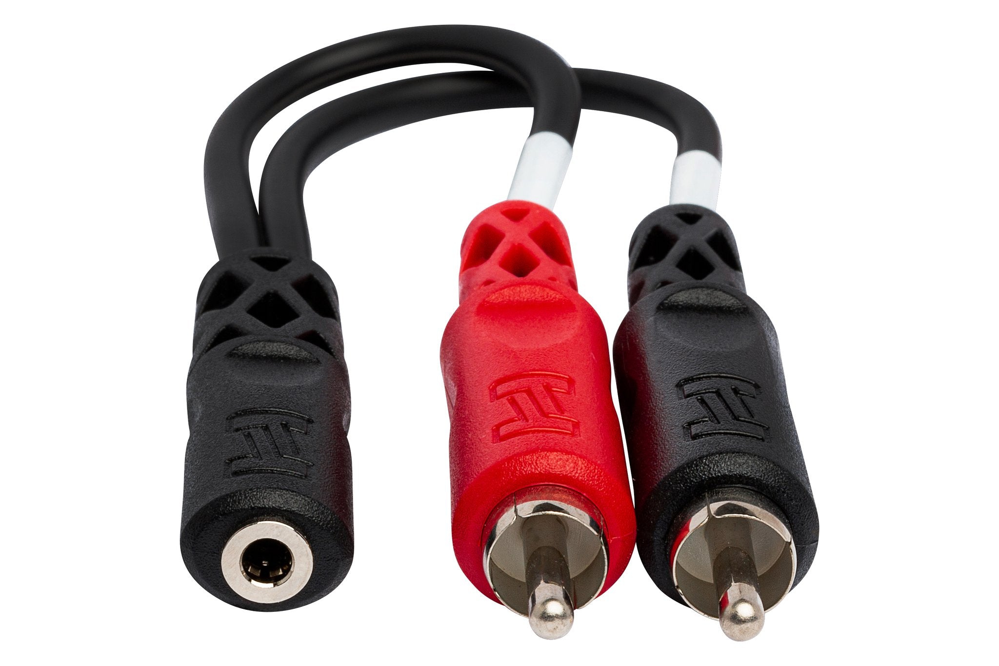 Stereo Breakout, 3.5 mm TRSF to Dual RCA - Front