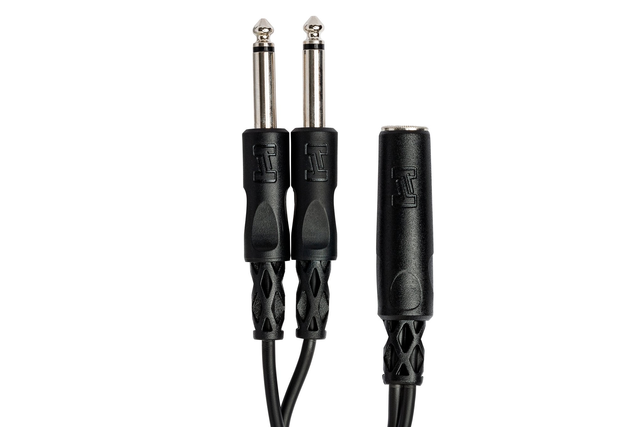 Y Cable, 1/4 in TSF to Dual 1/4 in TS - Connector