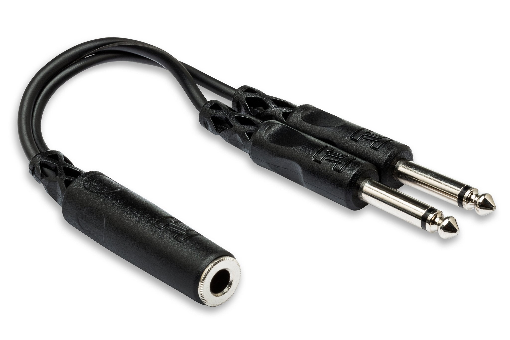 Y Cable, 1/4 in TSF to Dual 1/4 in TS - Full