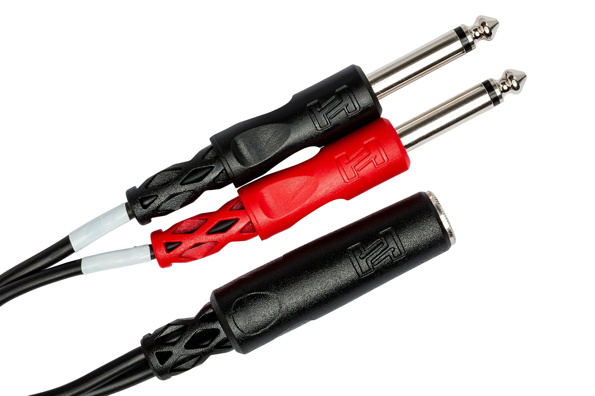 Stereo Breakout, 1/4 in TRSF to Dual 1/4 in TS - Angle
