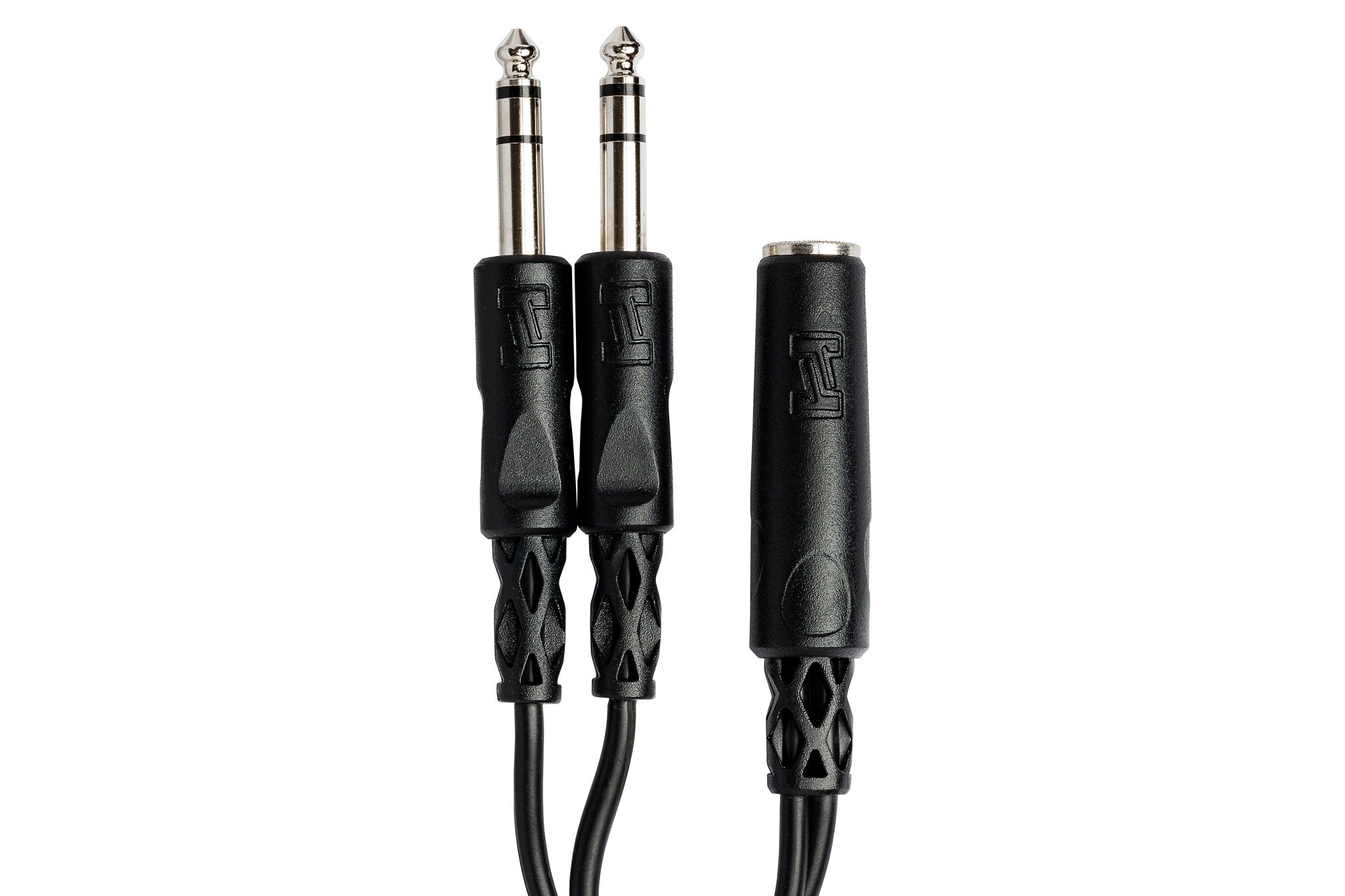Y Cable, 1/4 in TRSF to Dual 1/4 in TRS - Connector