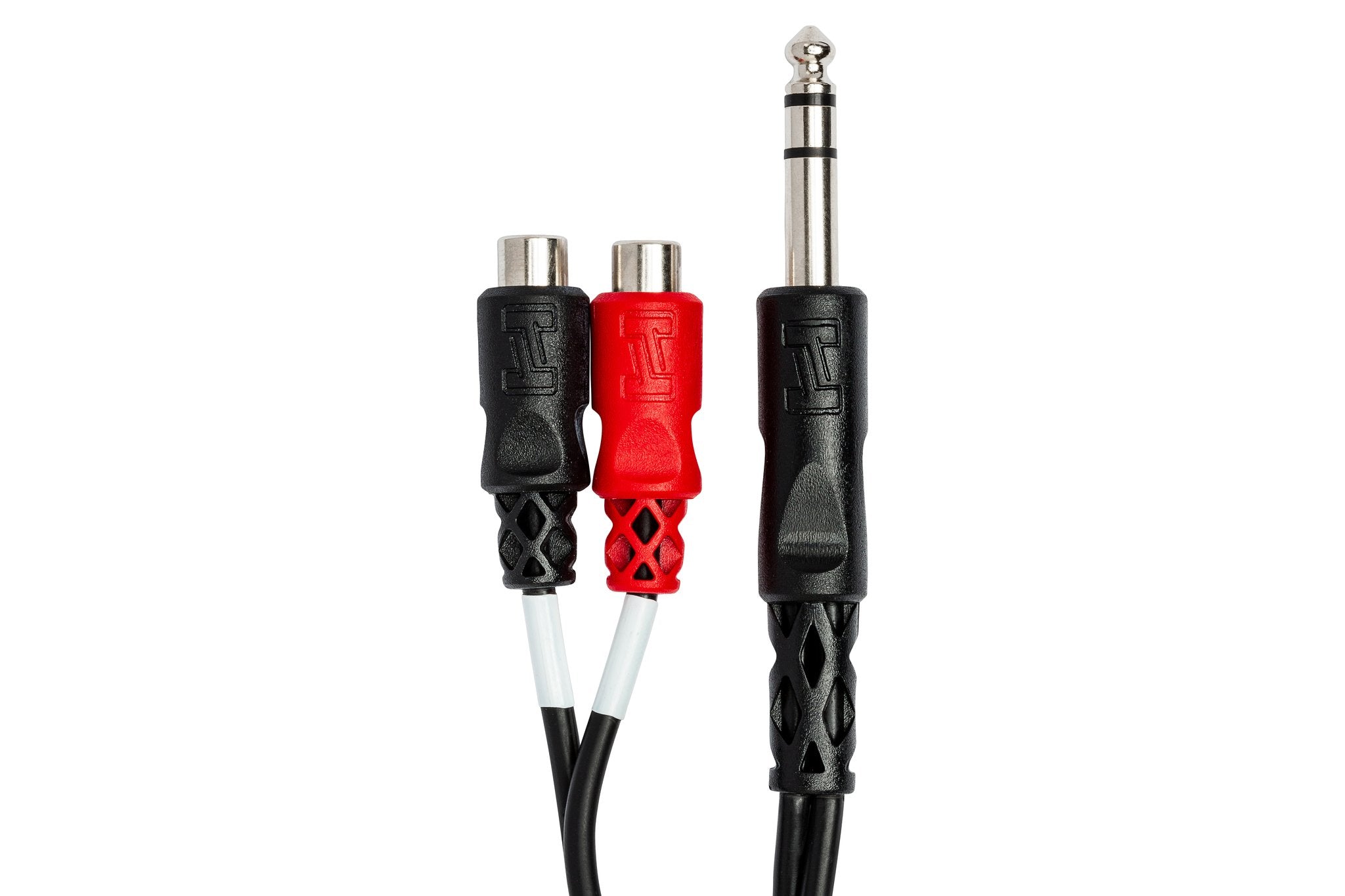 Stereo Breakout, 1/4 in TRS to Dual RCAF - Connector