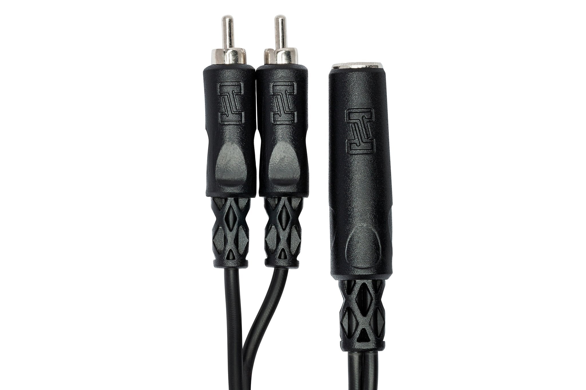 Y Cable, 1/4 in TSF to Dual RCA - Connector