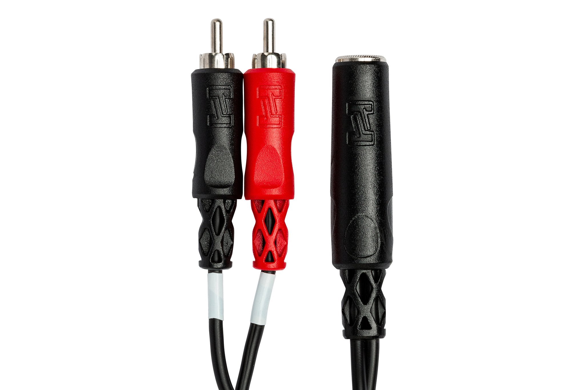 Stereo Breakout, 1/4 in TRSF to Dual RCA - Connector