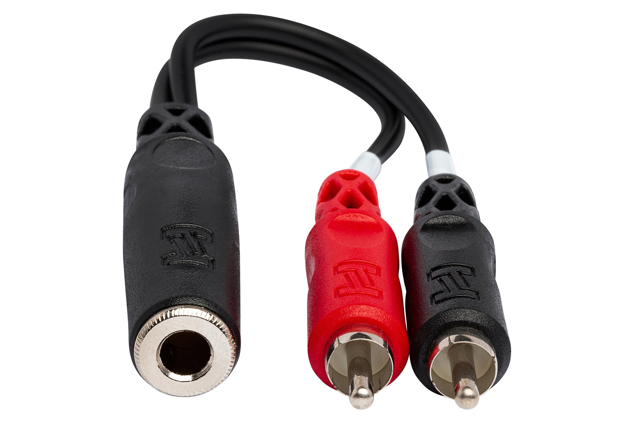 Stereo Breakout, 1/4 in TRSF to Dual RCA - Front
