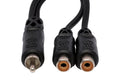 Y Cable, RCA to Dual RCAF - Front