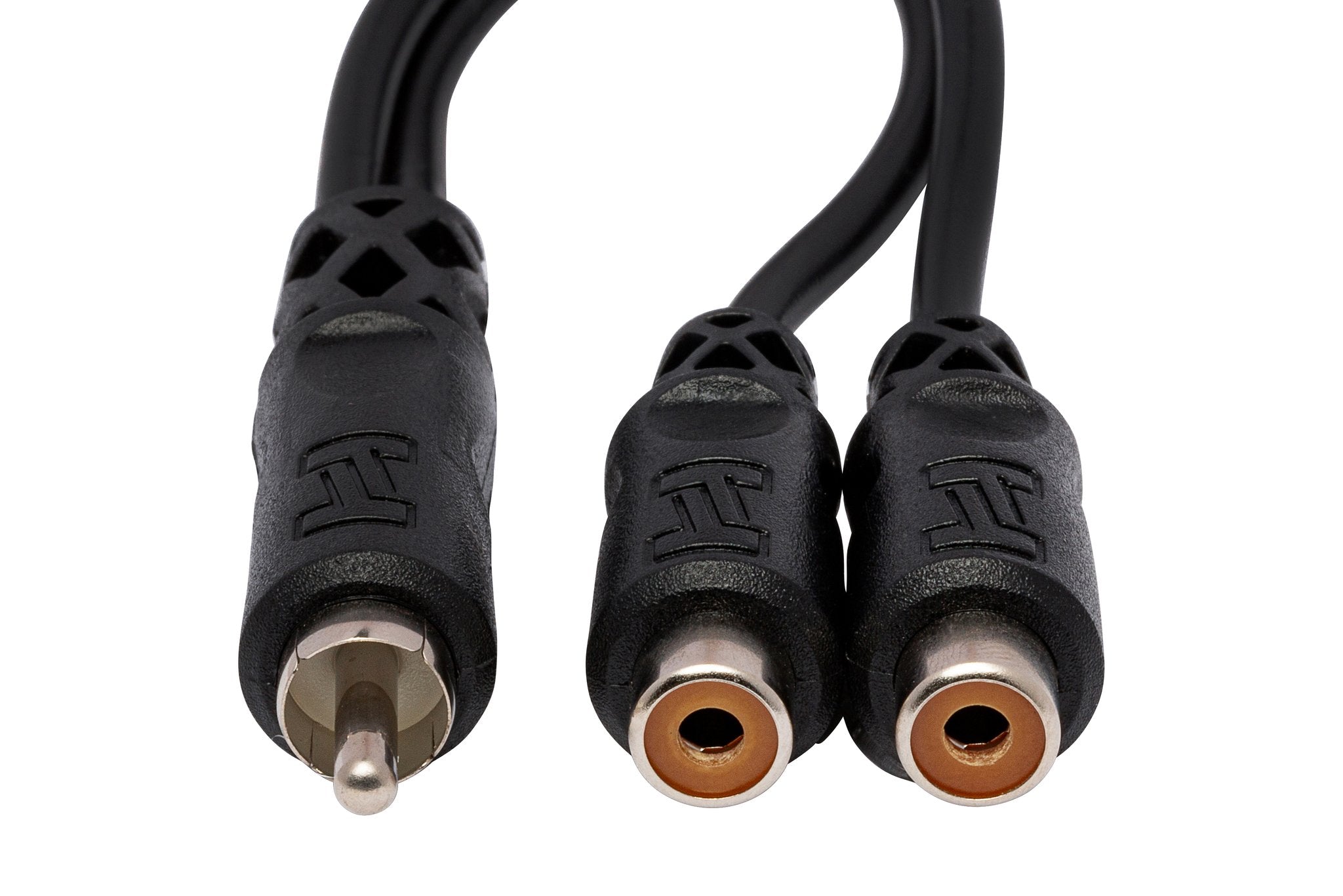Y Cable, RCA to Dual RCAF - Front