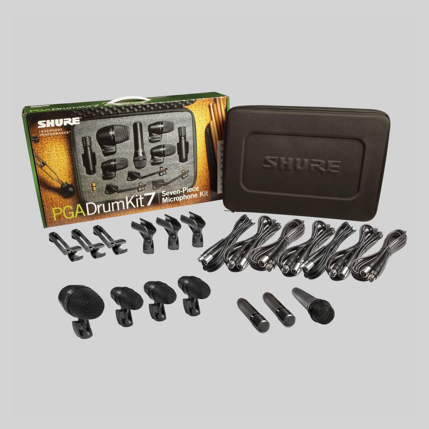 PGADRUMKIT7 - PGADRUMKIT7 7PC DRUMKIT PGA52, 57, 56(X3), 81(X2)