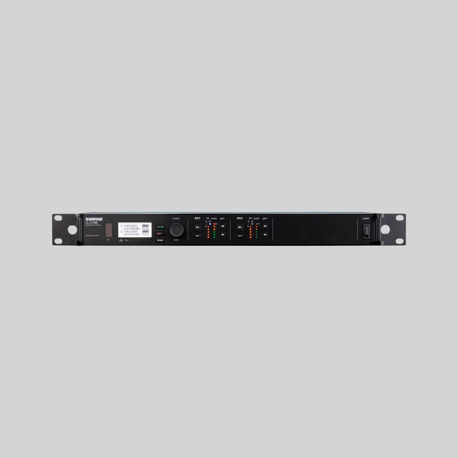 ULXD4D-GV - Dual-Channel Digital Wireless Receiver