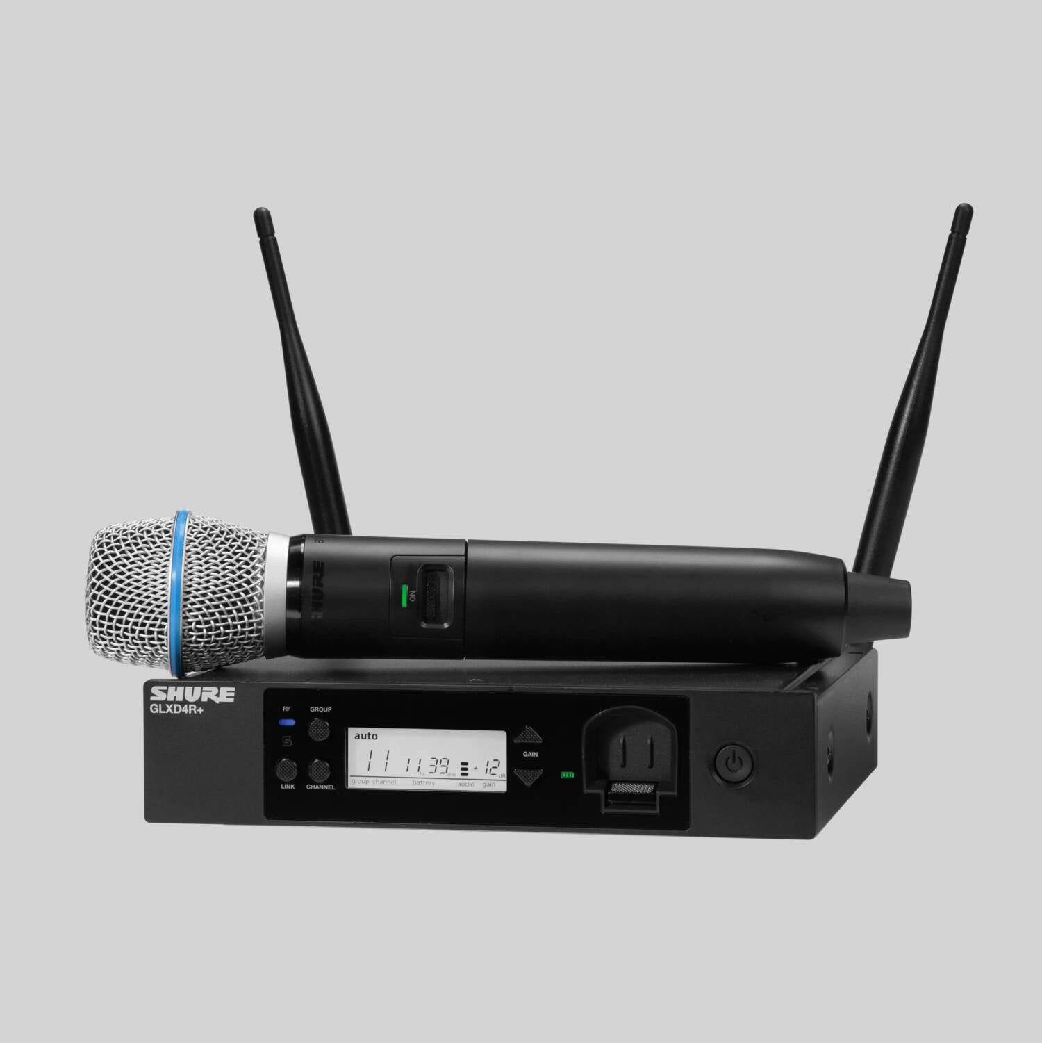 GLXD24R+/B87A - Digital Wireless Rack System with BETA®87A Vocal Microphone