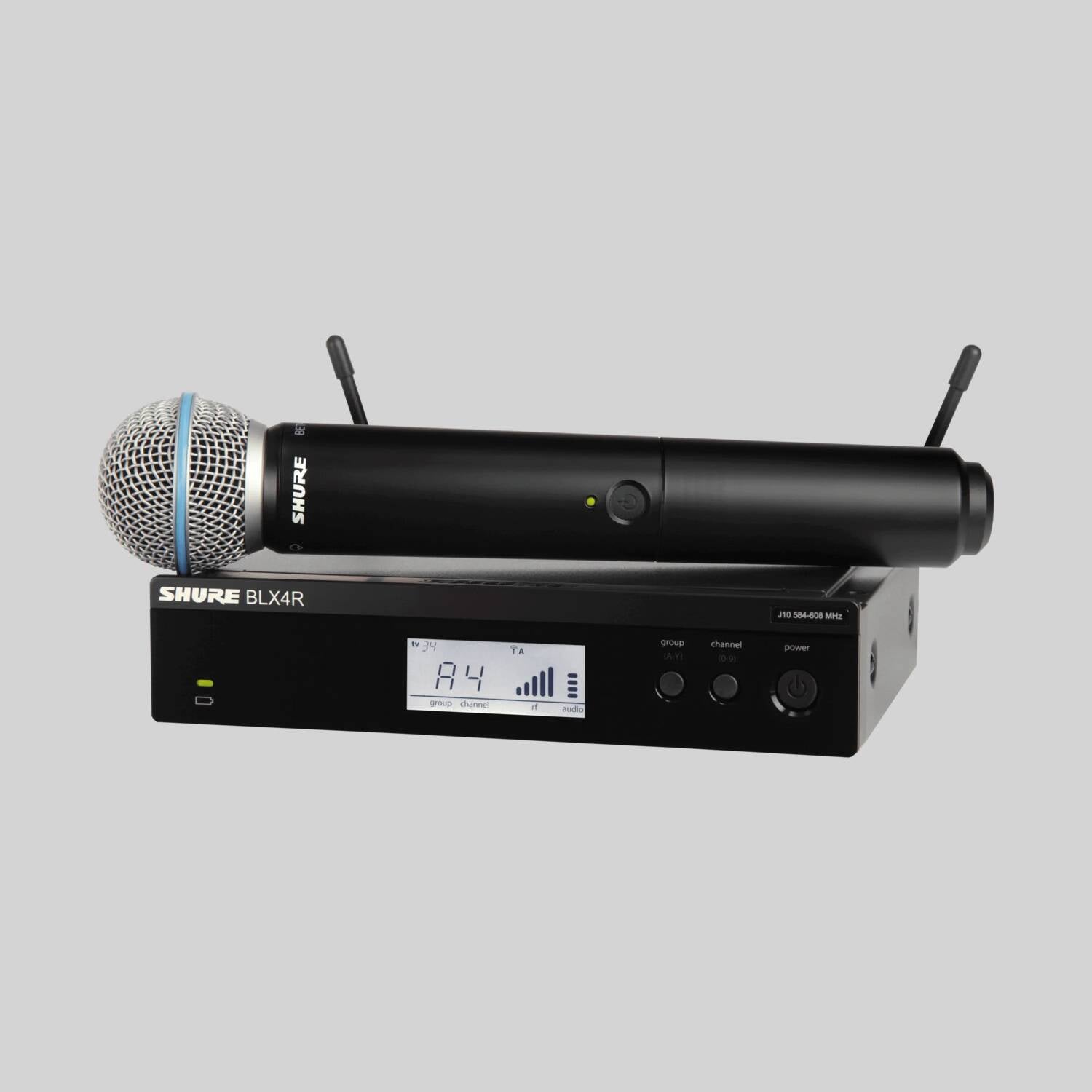 BLX24R/B58 - Wireless Vocal Rack-mount Set with Beta 58A
