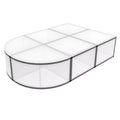 6X4 ft-16" Mini Runway ProX LUMOStage™ Modular Illuminated Acrylic Stage Platform System with Interlocking Cube Sections