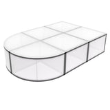 6X4 ft-16" Mini Runway ProX LUMOStage™ Modular Illuminated Acrylic Stage Platform System with Interlocking Cube Sections