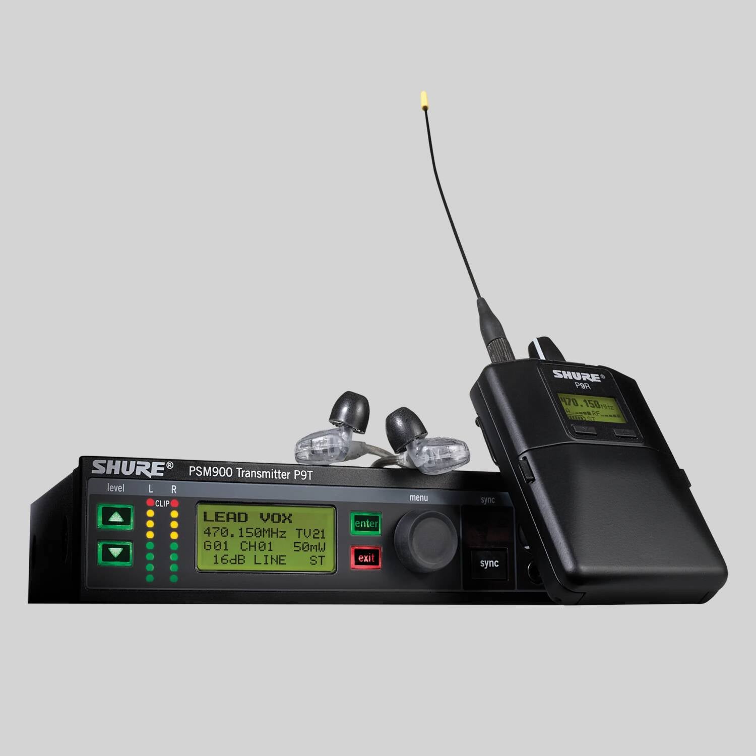 P9TRA425CL - Wireless Personal Monitor System