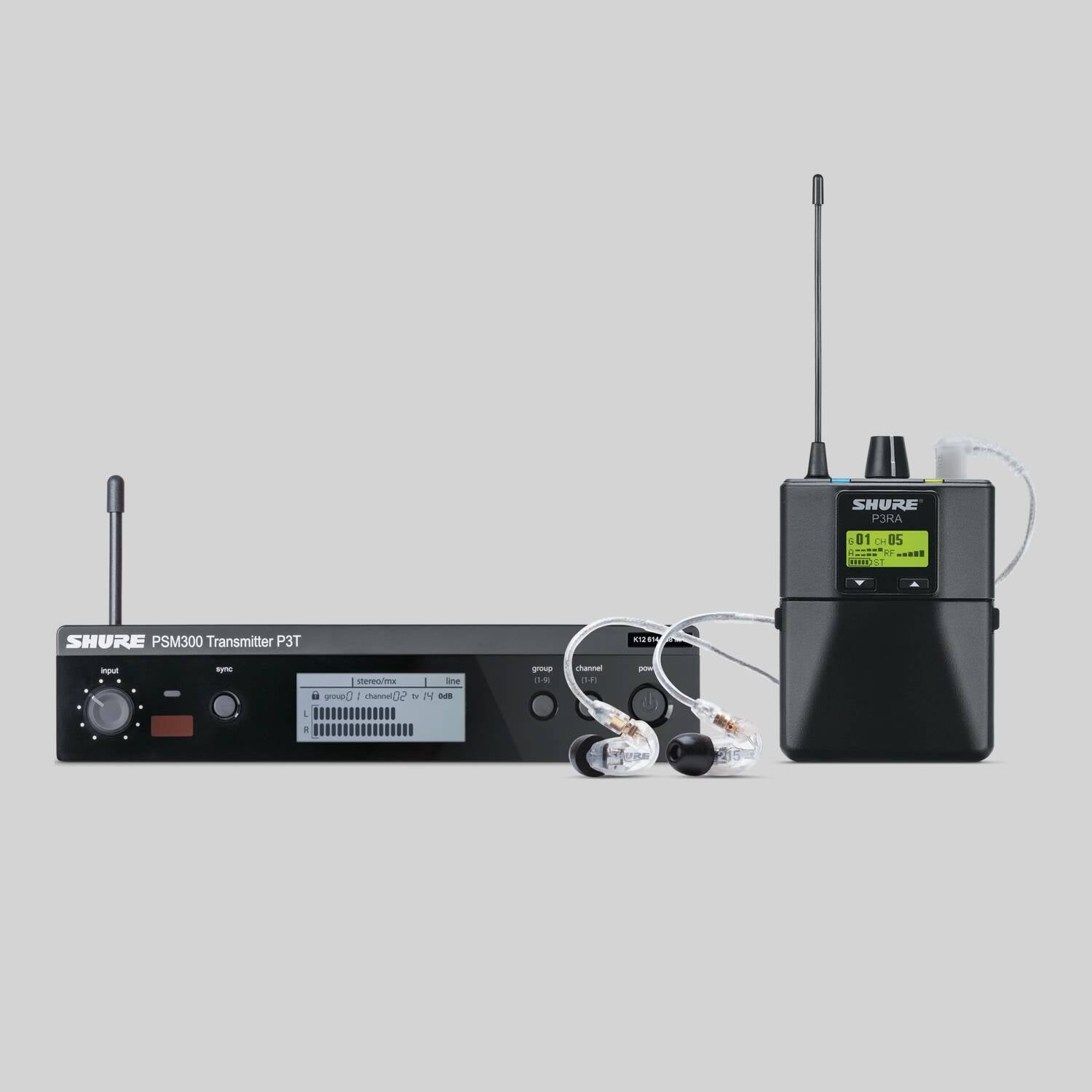 P3TRA215CL - Wireless Personal Monitor System Set