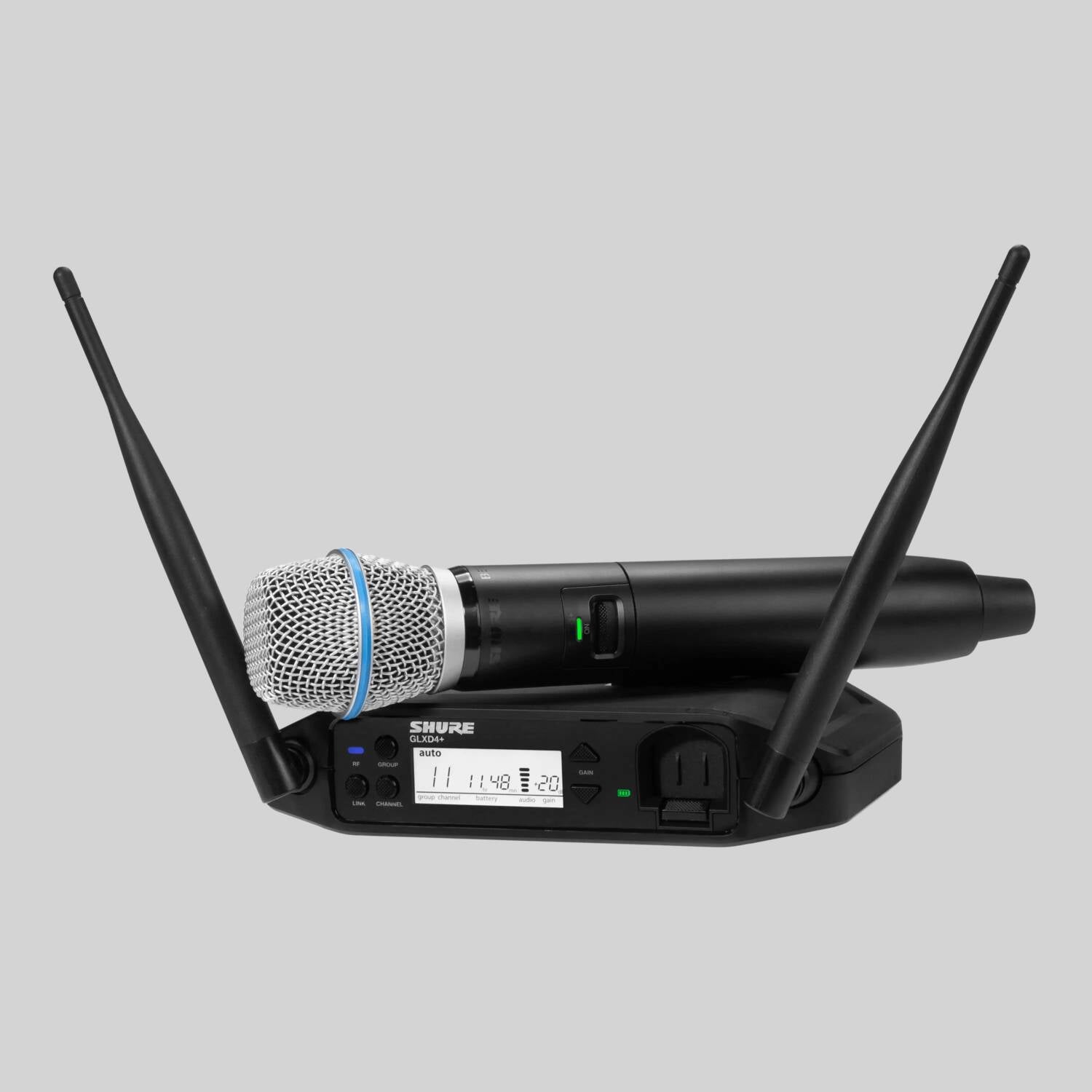 GLXD24+/B87A - Digital Wireless Handheld System with BETA®87A Vocal Microphone