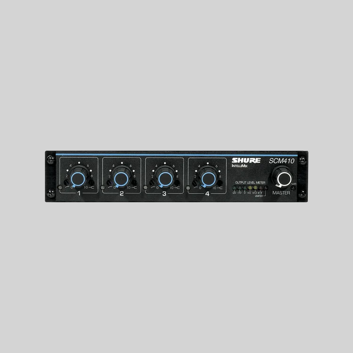 SCM410 - Four Channel Automatic Mixer