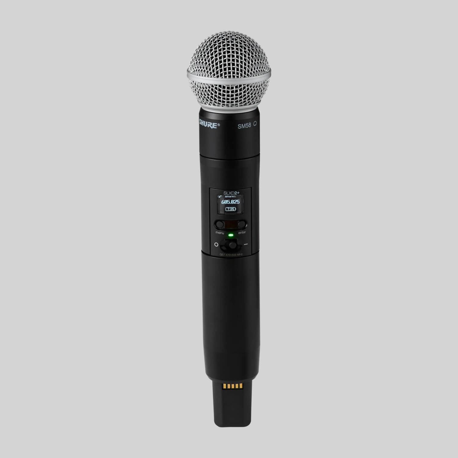 SLXD2+/58 - Wireless Handheld Transmitter with SM58® Microphone