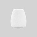 A410WWS - Premium Snap Fit White Windscreen for all white Microflex Gooseneck and Overhead Microphones