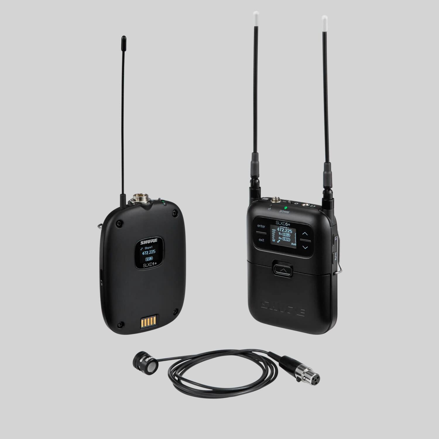 SLXD15+/85M - Portable Digital Wireless System with WL185M Low-Profile Cardioid Lavalier Microphone