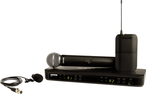 Shure BLX1288/W85 Dual Channel Wireless Combo System (J11)