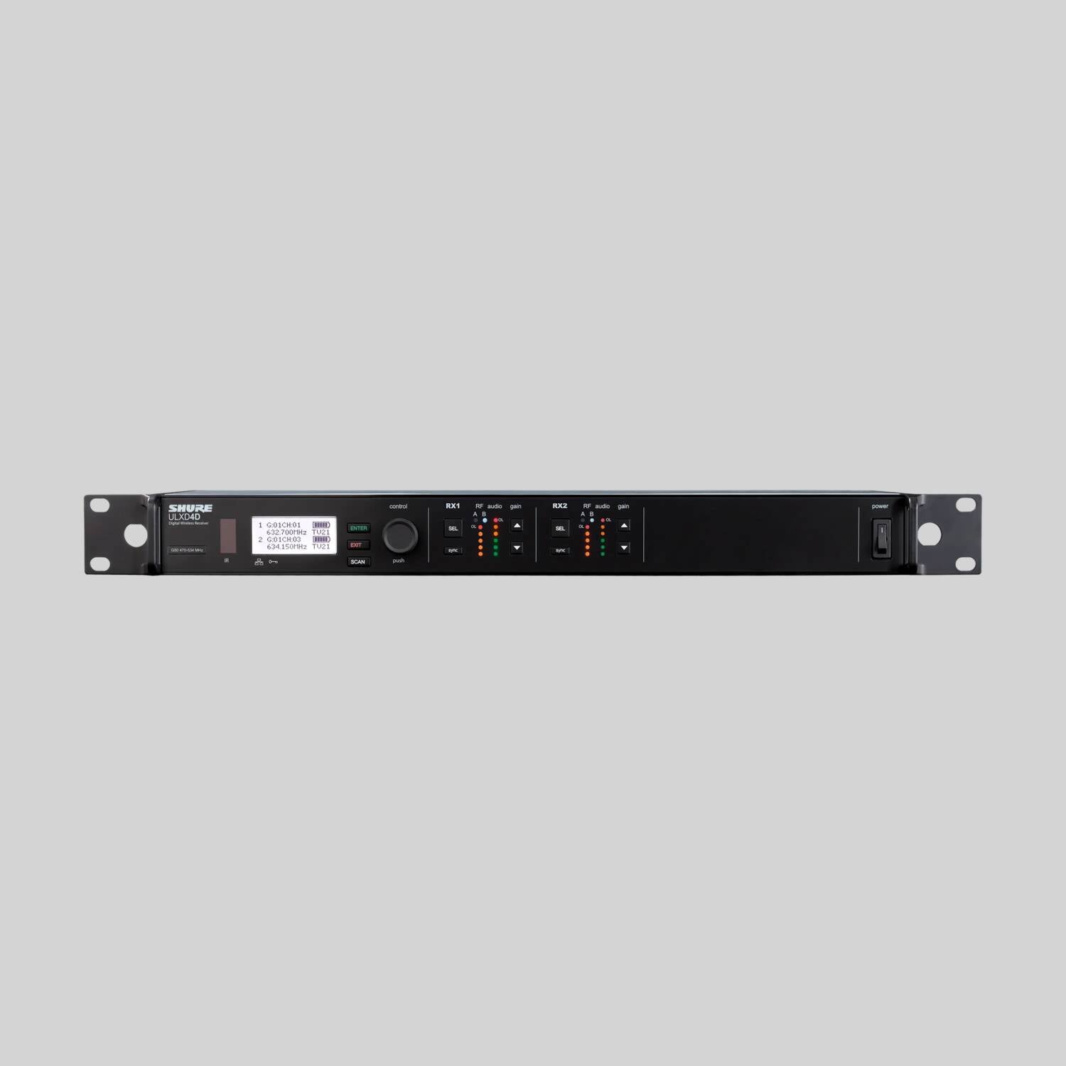 ULXD4D - Dual-Channel Digital Wireless Receiver