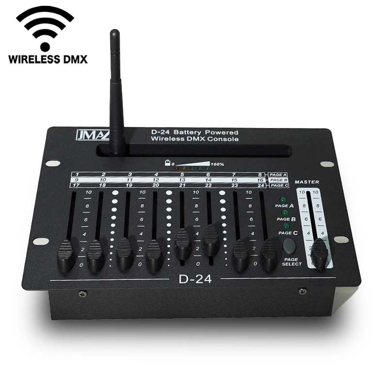 D-24 WIRELESS DMX CONTROLLER