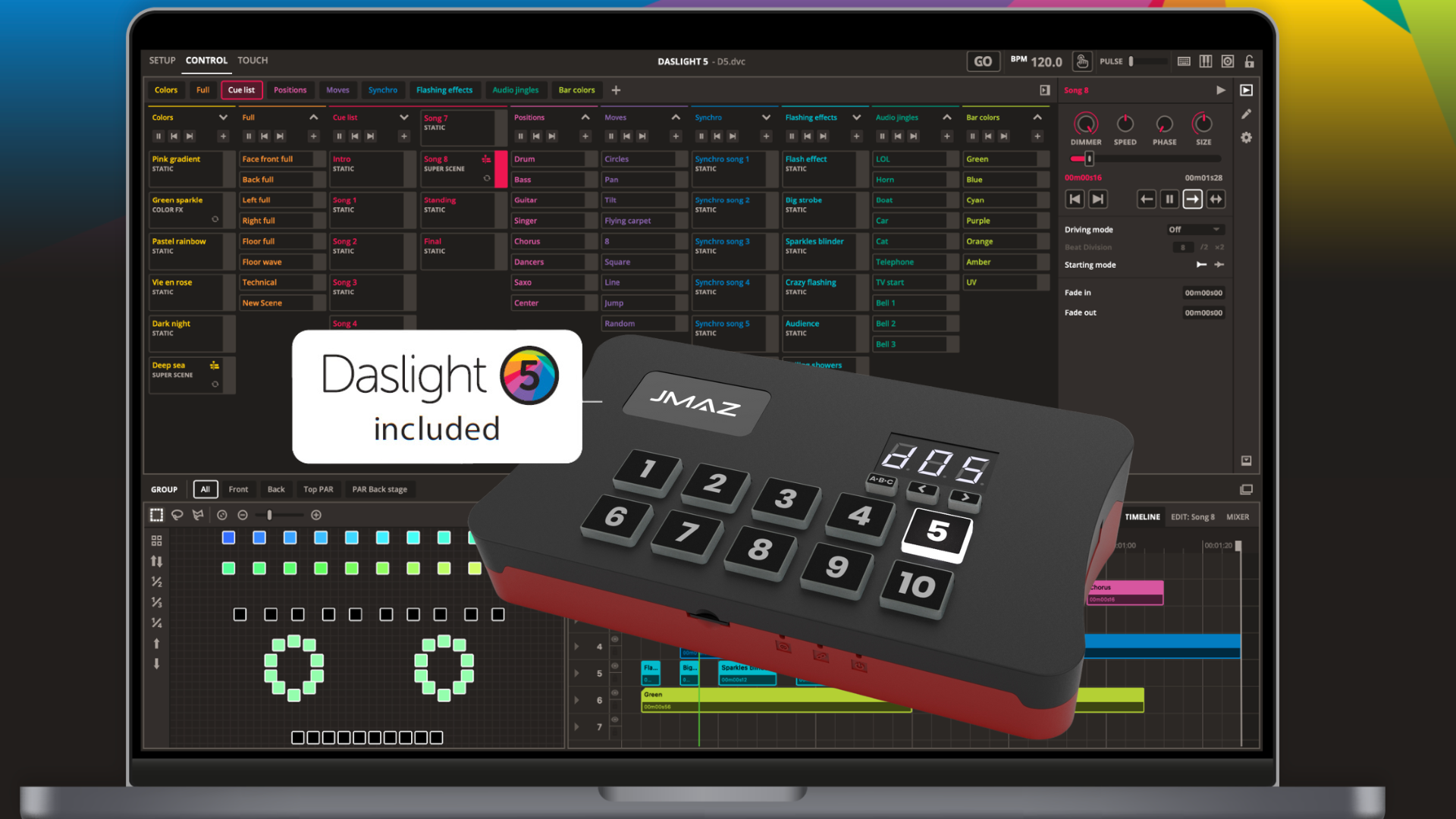 REGULATOR DMX SCENE CONTROLLER
