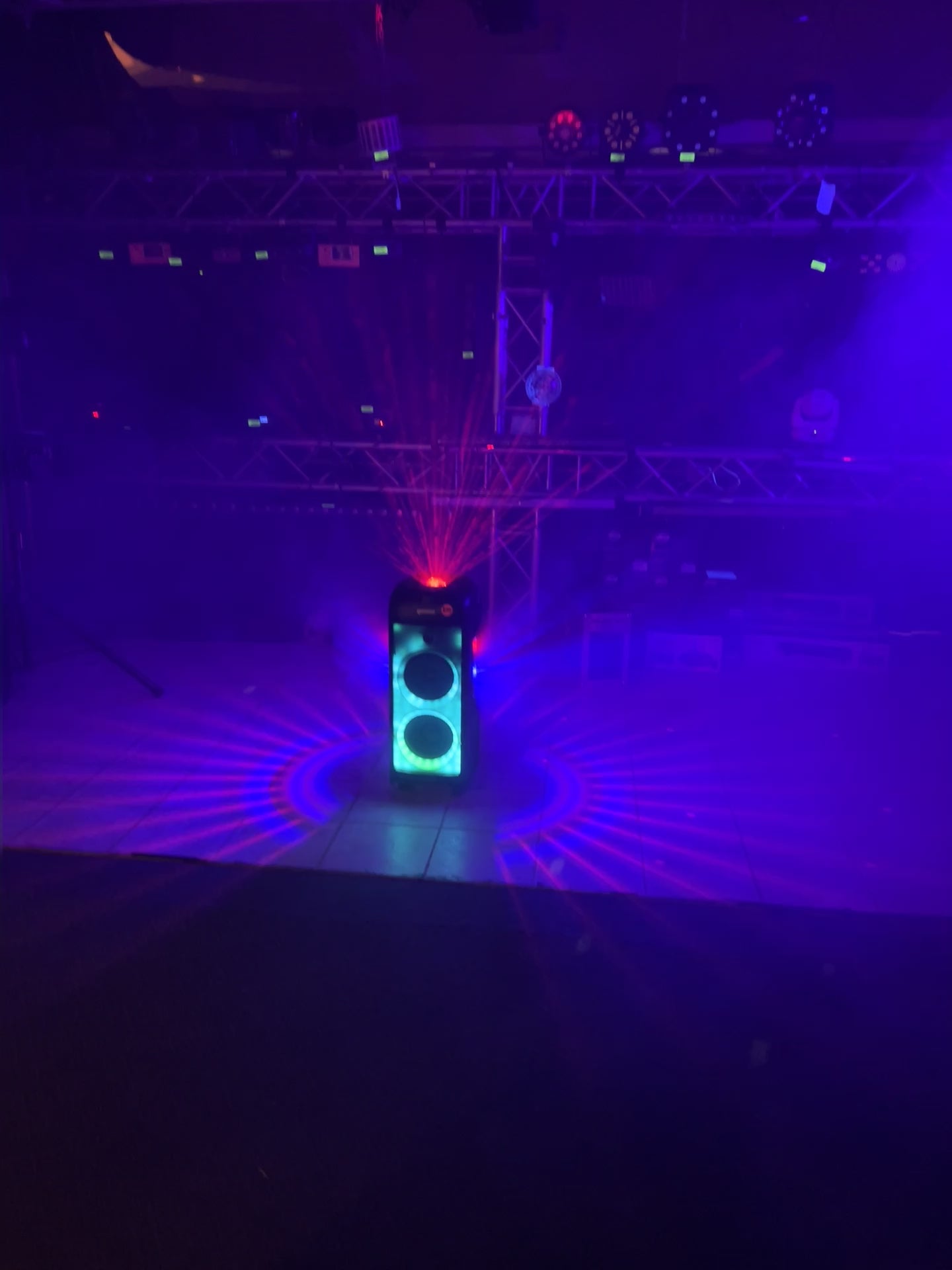 GPLT-360 - 360° Portable Bluetooth™ Speaker w/ LED Party Lighting