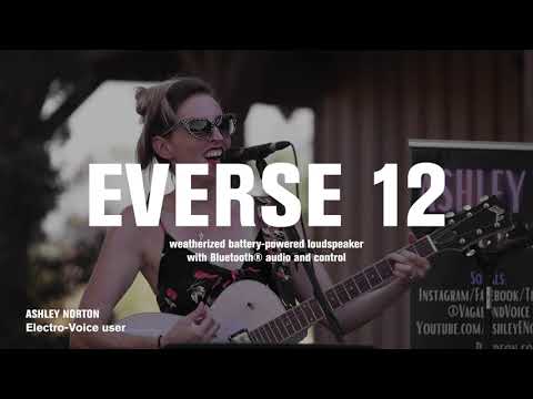 EV Everse 12 - 12" Battery Powered PA Speaker