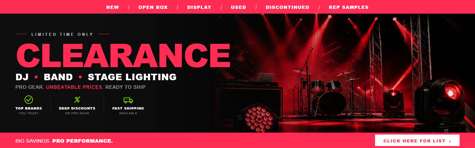 Pro Audio and Lighting