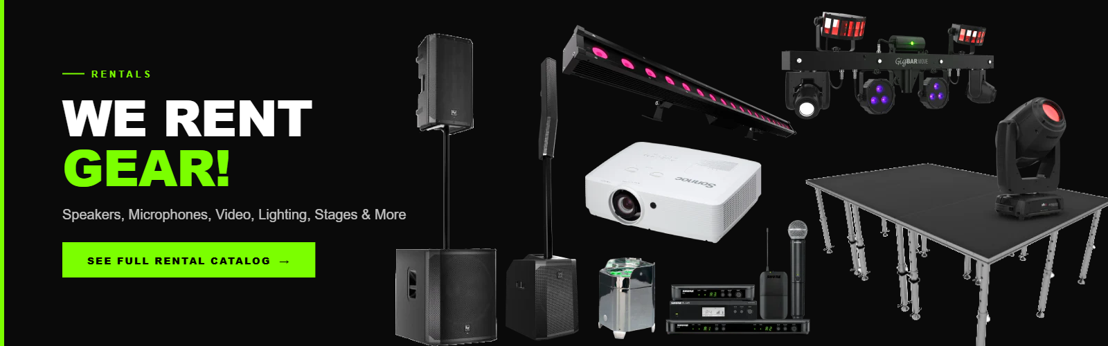 Pro Audio and Lighting