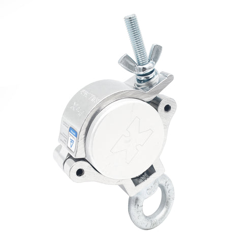 T-C14 Medium Duty Clamp w/ Eyebolt fits 1.8-52.0 in Tube Capacity 165 LBS M10 Bolt — Aluminum