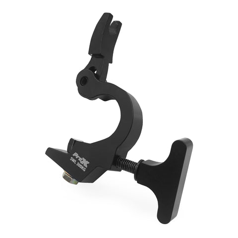 Heavy-Duty Quick-Release Lighting Clamp in Black Finish