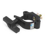 T-C4SH-BLK Slim O-Clamp with Big Wing Knob fits 1.5-2.0 in Tube Capacity 661 LBS M10 Bolt — Aluminum