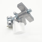 T-C4SH Slim O-Clamp with Big Wing Knob fits 1.5-2.0 in Tube Capacity 661 LBS M10 Bolt — Aluminum