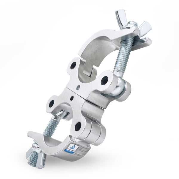 T-C6S Dual Swivel O-Clamp fits 1.5-2.0 in Tube Capacity 660 LBS — Aluminum
