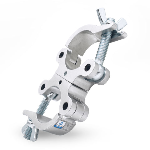 T-C6S Dual Swivel O-Clamp fits 1.5-2.0 in Tube Capacity 660 LBS — Aluminum