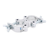 T-C6S Dual Swivel O-Clamp fits 1.5-2.0 in Tube Capacity 660 LBS — Aluminum