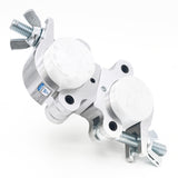 T-C6S Dual Swivel O-Clamp fits 1.5-2.0 in Tube Capacity 660 LBS — Aluminum