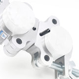T-C6S Dual Swivel O-Clamp fits 1.5-2.0 in Tube Capacity 660 LBS — Aluminum
